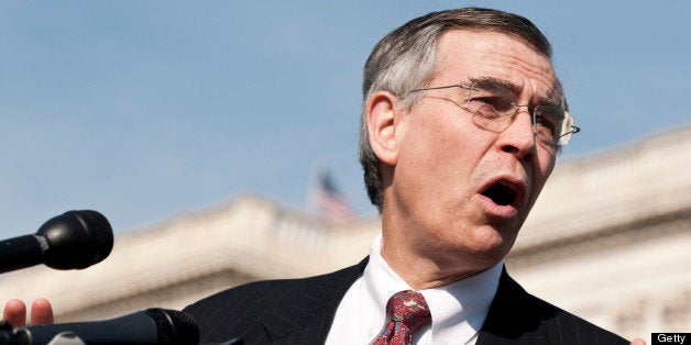 WASHINGTON, DC - FEBRUARY 17: Rush Holt speaks during the Safe Drinking Water Act press conference on Capitol Hill on February 17, 2011 in Washington, DC. (Photo by Kris Connor/Getty Images)