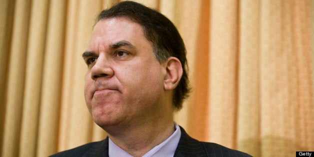 UNITED STATES - DECEMBER 15: Rep. Alan Grayson, D-Fla., participates in a news conference calling for no funding of the escalation of the war in Afghanistan on Tuesday, Dec. 15, 2009. (Photo By Bill Clark/Roll Call/Getty Images)