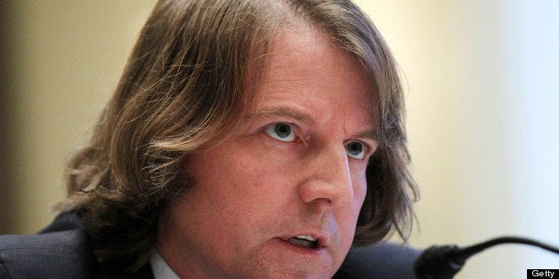 WASHINGTON, DC - NOVEMBER 03: Federal Election Commission (FEC) Commissioners Donald McGahn II testifies during a hearing before the Elections Subcommittee of House Committee on House Administration November 3, 2011 on Capitol Hill in Washington, DC. The hearing was to focus on the polities, processes and procedures of the commission. (Photo by Alex Wong/Getty Images)