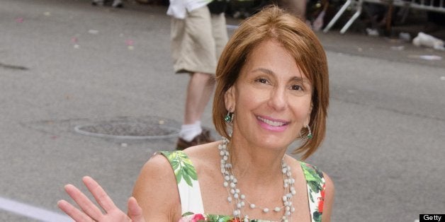 NEW YORK, NY - JUNE 30: Democratic Gubernatorial Candidate Barbara Buono attends The March during NYC Pride 2013 on June 30, 2013 in New York City. (Photo by Mike Pont/FilmMagic)