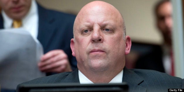 UNITED STATES - OCTOBER 10: Rep. Scott DesJarlais, R-Tenn., at a House Oversight and Government Reform Committee hearing on 'The Security Failures of Benghazi.' The hearing is focusing on the security situation in Benghazi leading up to the September 11 attack that resulted in the assassination of U.S. Ambassador to Libya J. Christopher Stevens. (Photo by Chris Maddaloni/CQ Roll Call)