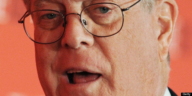 Billionaire David Koch, executive vice president of Koch Industries Inc., attends the TIME 100 Gala in New York, U.S., on Tue