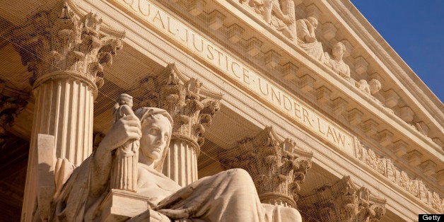 The Supreme Court Building is the seat of the Supreme Court of the United States. Built in 1935, it is situated in Washington, D.C. at 1 First Street, NE, on the block immediately east of the United States Capitol. The building is under the jurisdiction of the Architect of the Capitol. On May 4, 1987, the Supreme Court Building was designated a National Historic Landmark.