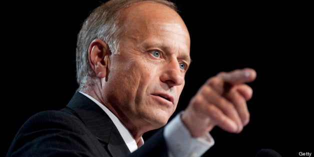 UNITED STATES ? OCTOBER 7: Rep. Steve King, R-Iowa, speaks at the Family Research Council's Values Voter Summit in Washington on Friday, Oct. 7, 2011. (Photo By Bill Clark/CQ Roll Call)