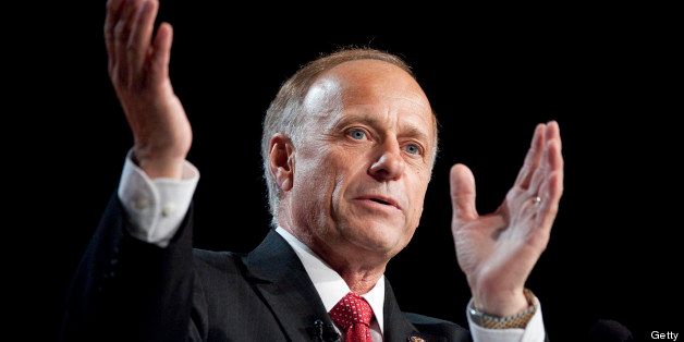 UNITED STATES ? OCTOBER 7: Rep. Steve King, R-Iowa, speaks at the Family Research Council's Values Voter Summit in Washington on Friday, Oct. 7, 2011. (Photo By Bill Clark/CQ Roll Call)