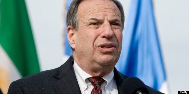UNITED STATES - DECEMBER 15: Rep. Bob Filner, D-Calif., participates in a news conference on the plight of the residents at Camp Ashraf in Iraq on Tuesday, Dec. 12, 2009. (Photo By Bill Clark/Roll Call/Getty Images)