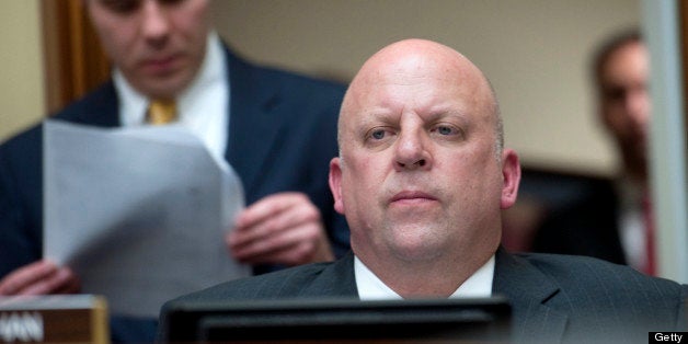 UNITED STATES - OCTOBER 10: Rep. Scott DesJarlais, R-Tenn., at a House Oversight and Government Reform Committee hearing on '