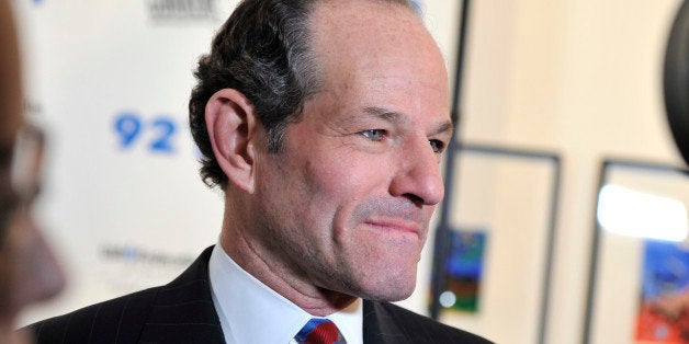 NEW YORK, NY - DECEMBER 10: Eliot Spitzer attends A Special Night Of Comedy Benefiting Victims Of Hurricane Sandy at 92nd Street Y on December 10, 2012 in New York City. (Photo by Michael N. Todaro/Getty Images)