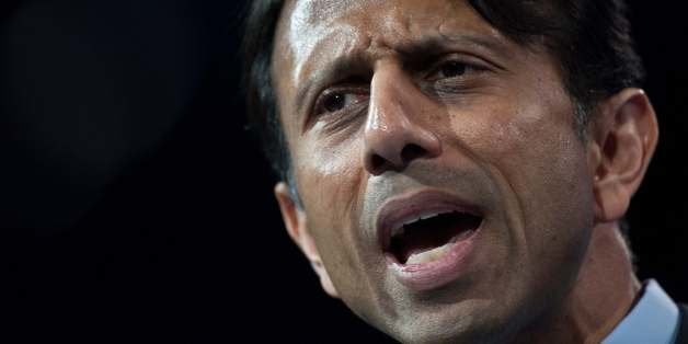 US Republican Governor of Louisiana Bobby Jindal speaks at the Conservative Political Action Conference (CPAC) in National Ha
