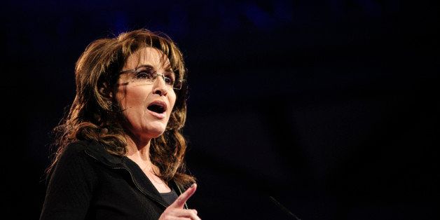 NATIONAL HARBOR, MD - MARCH 16: Sarah Palin, former Governor of Alaska, speaks at the 2013 Conservative Political Action Conference (CPAC) March 16, 2013 in National Harbor, Maryland. The American Conservative Union held its annual conference in the suburb of Washington, DC to rally conservatives and generate ideas. (Photo by Pete Marovich/Getty Images)