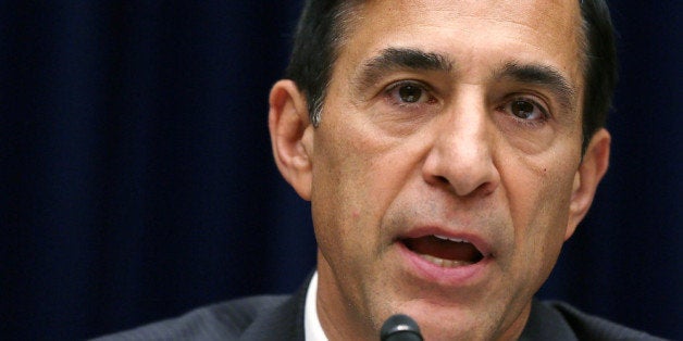 WASHINGTON, DC - JULY 10: Committee chairman Rep. Darrell Issa (R-CA) speaks during a hearing before the House Oversight and Government Reform Committee July 10, 2012 on Capitol Hill in Washington, DC. The committee held a hearing on 'Examining the Impact of Obamacare on Job Creators and the Economy.' (Photo by Alex Wong/Getty Images)