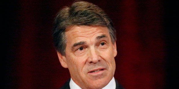 GRAPEVINE, TX - JUNE 27: Texas Gov. Rick Perry speaks to the National Right to Life convention at the Hyatt Regency DFW Inte