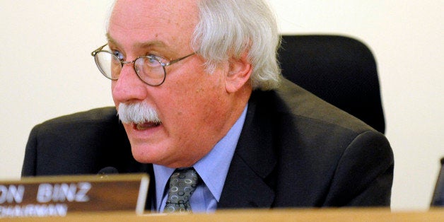 Chairman Ron Binz speaks during a Colorado Public Utilities Commission deliberation on Monday, December 6, 2010. AAron Ontive