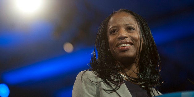 UNITED STATES - MARCH 16: The Mayor of Saratoga Springs, Utah, Mia Love during the 2013 Conservative Political Action Confer