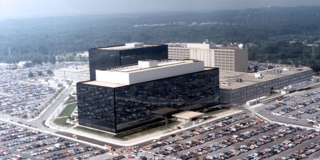 FT. MEADE, MD - UNDATED: (FILE PHOTO) This undated photo provided by the National Security Agency (NSA) shows its headquarters in Fort Meade, Maryland. The NSA has been secretly collecting the phone call records of millions of Americans, using data provided by telecom firms AT&T, Verizon and BellSouth, the newspaper USA Today reported on May 11, 2006. (Photo by NSA via Getty Images)