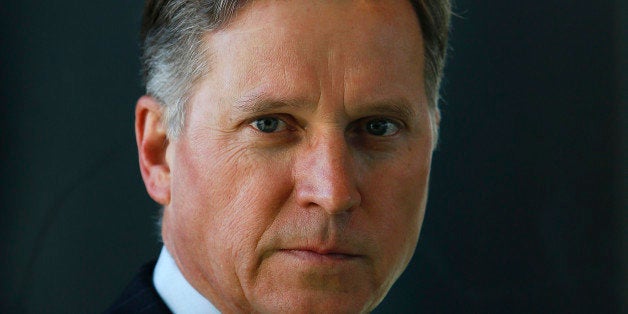 Barry Smitherman, chairman of the Texas Railroad Commission, stands for a photograph during the 2013 IHS CERAWeek conference