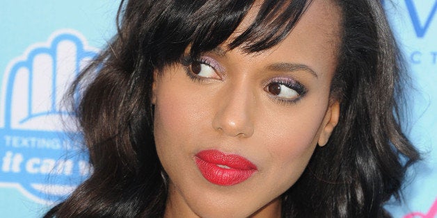 UNIVERSAL CITY, CA - AUGUST 11: Actress Kerry Washington attends the 2013 Teen Choice Awards at Gibson Amphitheatre on Augus