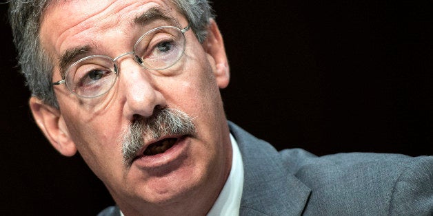 Deputy Attorney General James Cole speaks during a hearing of the Senate Judiciary Committee on Capitol Hill July 31, 2013 in