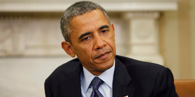 WASHINGTON, DC - SEPTEMBER 13: U.S. President Barack Obama meets with Amir of Kuwait, Sheik Sabah Al Ahmed Al Sabah in the Oval Office September 13, 2013 in Washigton, DC. According to reports Obama and the Amir were to talk about events in the Middle East as well oas other subjuects. (Photo by Dennis Brack-Pool/Getty Images)