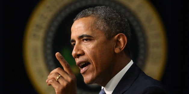 WASHINGTON, DC - SEPTEMBER 16: U.S. President Barack Obama speaks about the about progress in the economy since the financia