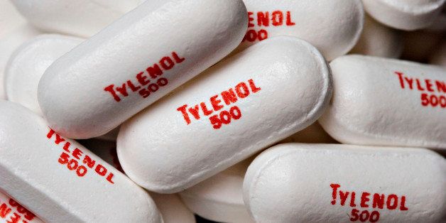 UNITED STATES - JULY 17: Johnson & Johnson's Tylenol is arranged for a photograph in Cambridge, Massachusetts, Tuesday, July 17, 2007. Johnson & Johnson, the world's largest health products company, said profit rose 9.3 percent as higher sales of consumer items offset a drop in revenue from the anemia drug Procrit and the Cypher heart stent. (Photo by Jb Reed/Bloomberg via Getty Images)
