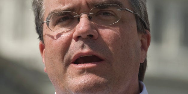 UNITED STATES - SEPTEMBER 23: Rep. John Culberson, R-Texas, speaks during the news conference at the House Triangle on Wednesday, Sept. 23, 2009, on proposed legislation to require 72 hours for members to read legislation before a vote. (Photo By Bill Clark/Roll Call/Getty Images)