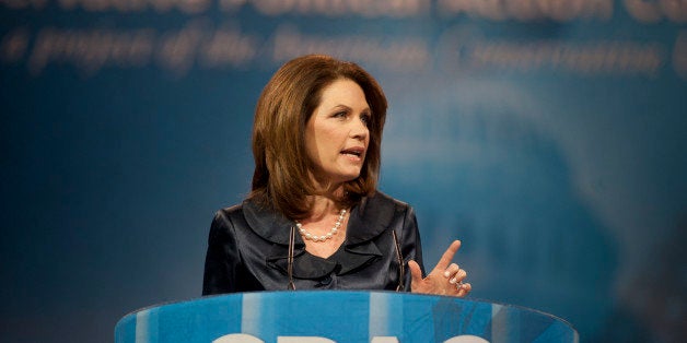 UNITED STATES - MARCH 16: Rep. Michele Bachmann, R-MI., during the 2013 Conservative Political Action Conference at the Gayl