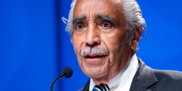 WASHINGTON, DC - SEPTEMBER 19: U.S. Representative of New Yorks 13th District Charles Rangel speaks at the National Town Hall on Day 2 of the 43rd Annual Legislative Conference on September 19, 2013 in Washington, DC. (Photo by Earl Gibson III/WireImage,)