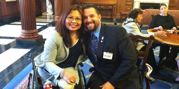 Scott Gillis is reunited with Sen. Tammy Duckworth after a traumatic first meeting.