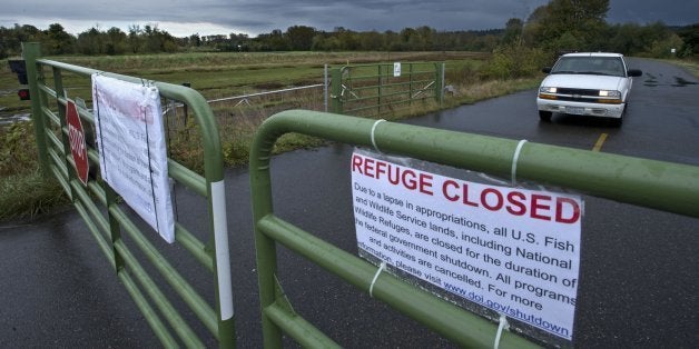 The Nisqually National Wildlife Refuge was closed due to the federal government shutdown on Tuesday October 1, 2013. (Dean J. Koepfler/Tacoma News Tribune/MCT via Getty Images)