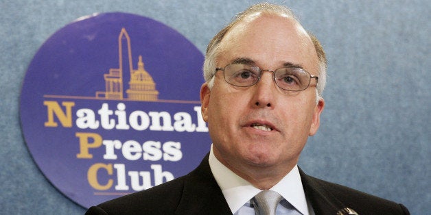 WASHINGTON - APRIL 14: Vision America Founder and President Rick Scarborough speaks during a news conference April 14, 2005 at the National Press Club in Washington, DC. The news conference was held by Judeo-Christian Council for Constitutional Restoration to release a Conservative Leadership Declaration in support of House Majority Leader Tom DeLay (R-TX). (Photo by Alex Wong/Getty Images)