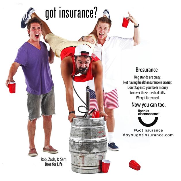 Brosurance Obamacare Ad Targets Young Keg Stand Loving College Guys Huffpost