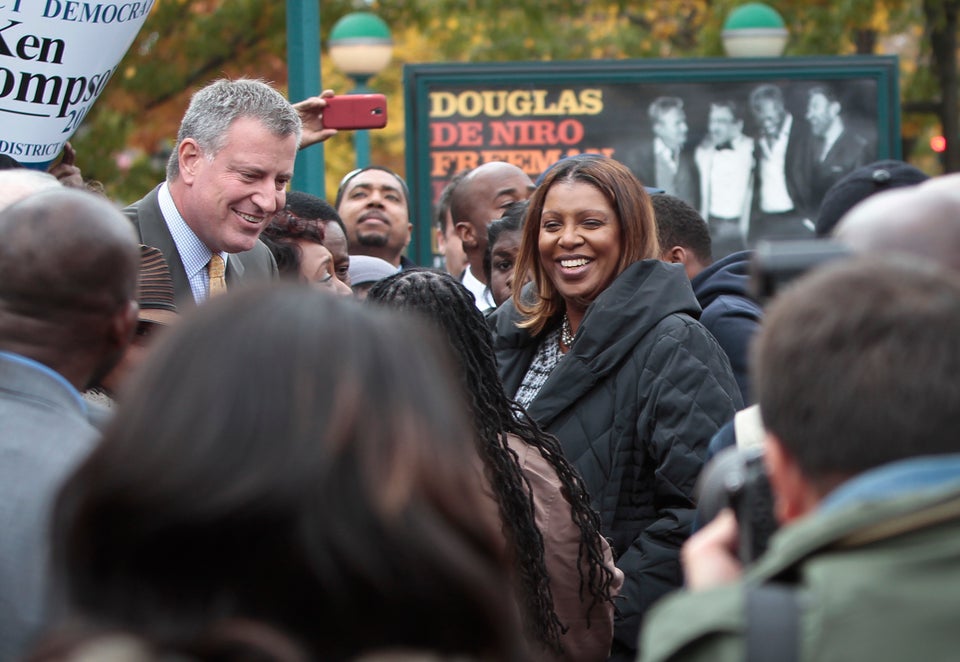 Bill de Blasio, Letitia James