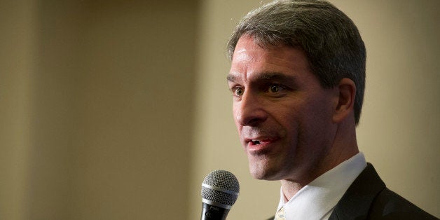 UNITED STATES - Oct 28: Kenneth Thomas 'Ken' Cuccinelli II is the current Attorney General of Virginia and the Republican candidate for Governor of Virginia in the 2013 Virginia gubernatorial election at a rally at the Waterford in Fairfax Virginia. (Photo By Douglas Graham/CQ Roll Call)