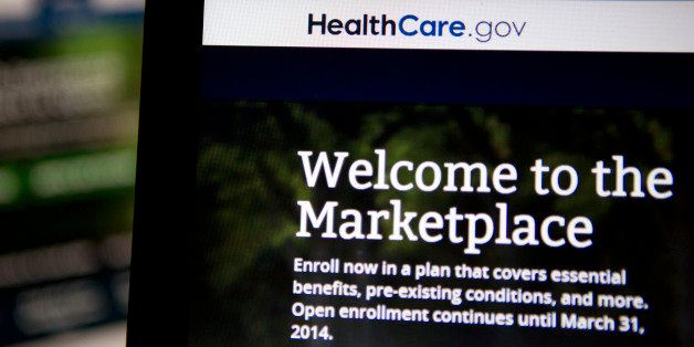 The Healthcare.gov website is displayed on laptop computers arranged for a photograph in Washington, D.C., U.S., on Thursday, Oct. 24, 2013. The failure of Obamacare's website to process millions of applications drew fire from contractors who said more time was needed for final testing and from lawmakers who traded criticism over political motivations. Photographer: Andrew Harrer/Bloomberg via Getty Images
