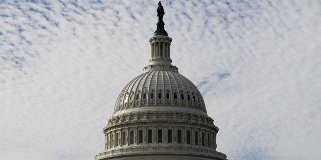 The US Capitol dome is seen in Washington, DC, November 6, 2013. AFP PHOTO / Saul LOEB (Photo credit should read SAUL LOEB/AFP/Getty Images)