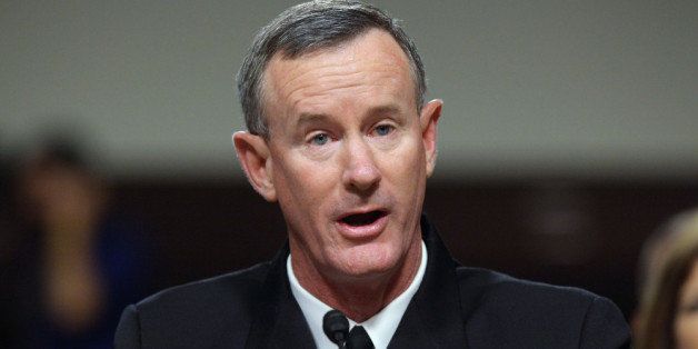 WASHINGTON, DC - JUNE 28: United States Navy Vice Admiral William McRaven testifies during his confirmation hearing before the Senate Armed Services Committee on Capitol Hill June 28, 2011 in Washington, DC. Credited for organizing and executing Operation Neptune's Spear, the special ops raid that led to the death of Osama bin Laden, McRaven has been nominated to command the United State Special Operations Command. (Photo by Chip Somodevilla/Getty Images)
