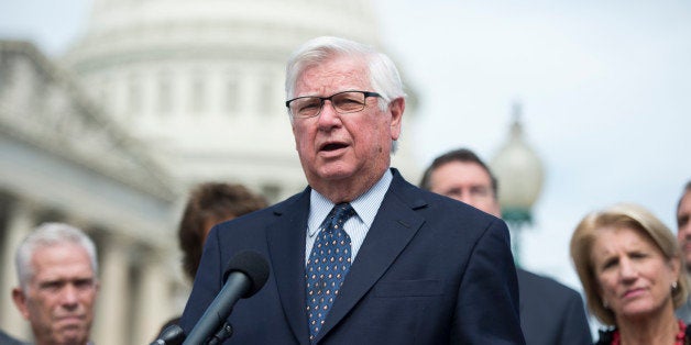 UNITED STATES - SEPTEMBER 26: Rep. Harold Rogers, R-Ky., speaks at the House Triangle during the Coal Caucus' news conference