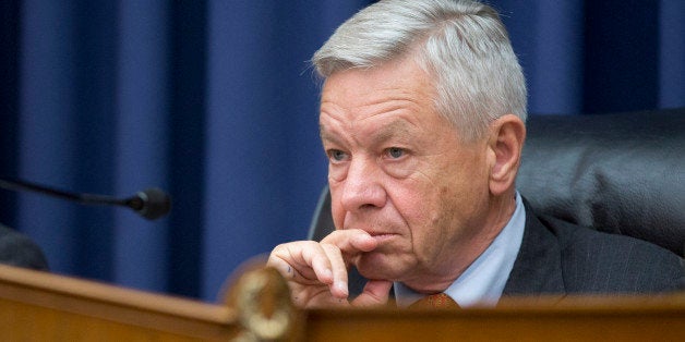 Representative Thomas 'Tom' Petri, a Republican from Wisconsin, listens during a House Transportation and Infrastructure subc