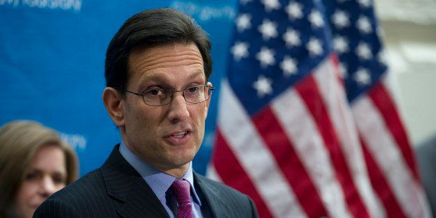 UNITED STATES - Dec 3: House Majority Leader Eric Cantor, R-Va., during the media availability following the House Republican Conference meeting in the Capitol on December 3, 2013. (Photo By Douglas Graham/CQ Roll Call)