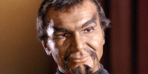 LOS ANGELES - MARCH 23: Seen here, John Colicos as Kor (a Klingon) in the STAR TREK episode, 'Errand of Mercy.' Original air date, March 23, 1967, season 1, episode 26. Image is a screen grab. (Photo by CBS via Getty Images)