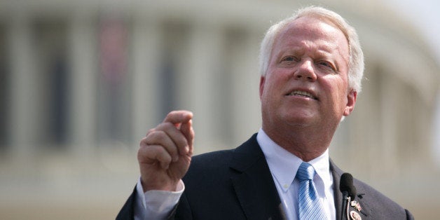 WASHINGTON, DC - SEPTEMBER 10: U.S. Rep. Paul Broun (R-GA) speaks during the 'Exempt America from Obamacare' rally, on Capi