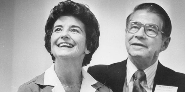 11-1978; Freeman, Jane & Mr. - Girl Scouts; Mr & Mrs Orville Freeman; (Photo By John Sunderland/The Denver Post via Getty Im