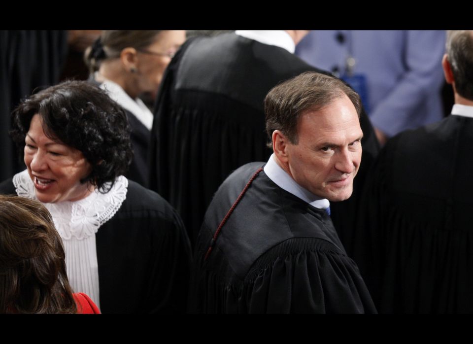 Justice Alito Mouths 'Not True'