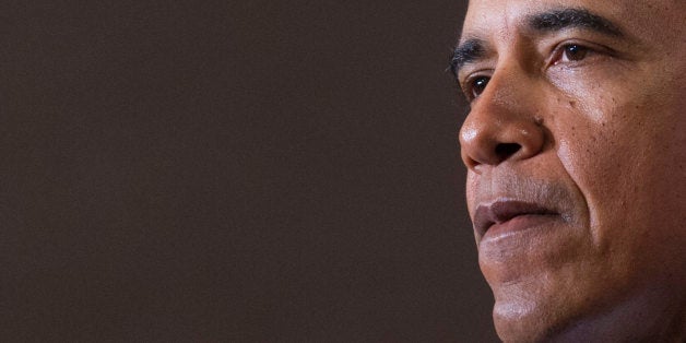 US President Barack Obama speaks about the National Security Agency (NSA) and intelligence agencies surveillance techniques a
