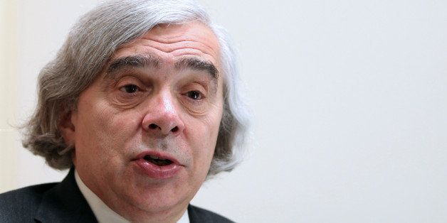 Ernest Moniz, U.S. energy secretary, speaks during an interview at the U.S embassy in Tokyo, Japan, on Saturday, Nov. 2, 2013. Japan will receive international help with the cleanup at the Fukushima atomic station once it joins an existing treaty that defines liability for accidents at nuclear plants, Moniz said. Photographer: Yuriko Nakao/Bloomberg via Getty Images 