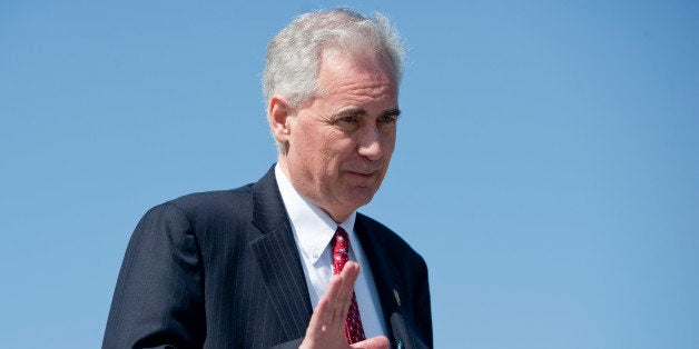 UNITED STATES ? MARCH 29: Rep.Tom McClintock, R-CA., walks down the House steps following the last vote in the House before the two-week Easter recess on Thursday, March 29, 2012. (Photo By Bill Clark/CQ Roll Call)