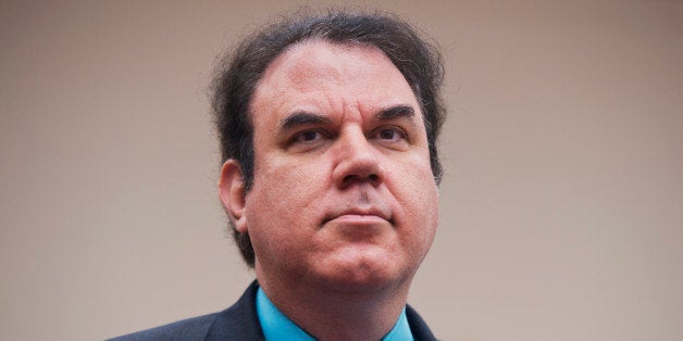 UNITED STATES - MARCH 14: Rep. Alan Grayson, D-Fla., attends a news conference in Rayburn to call for action on a one sentence bill called the 'Cancel the Sequester Act of 2013' and to deliver a petition of more than 300,000 signatures to the office of Speaker John Boehner, R-Ohio, that calls on Congress to cancel the sequester. (Photo By Tom Williams/CQ Roll Call)