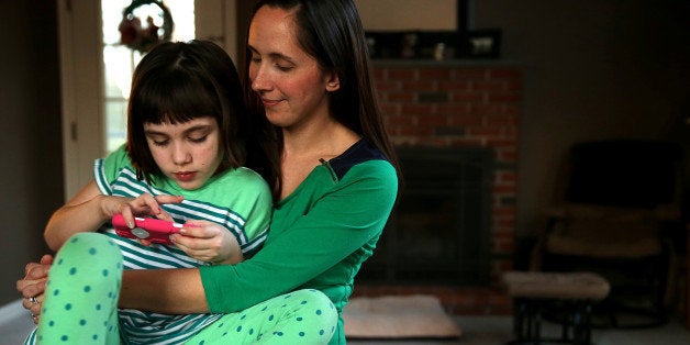 GEORGETOWN, MA - JANUARY 17: Jill Osborn hopes marijuana will help her daughter Haley, 7, with her seizures. Haley has a seve
