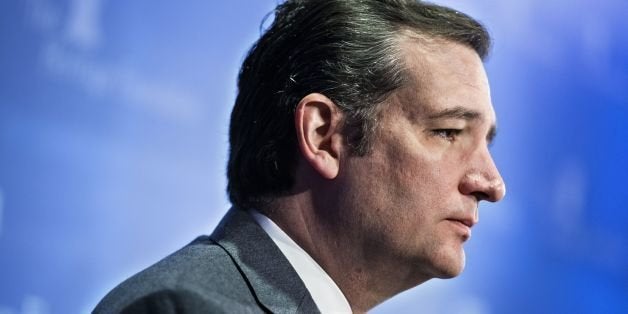 US Senator Ted Cruz (R-TX) delivers a speech at the Heritage Foundation January 28, 2014 in Washington, DC. Cruz and others s